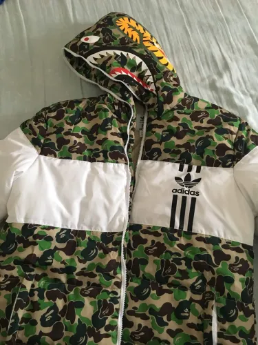 Bape X Adidas Hoodie 