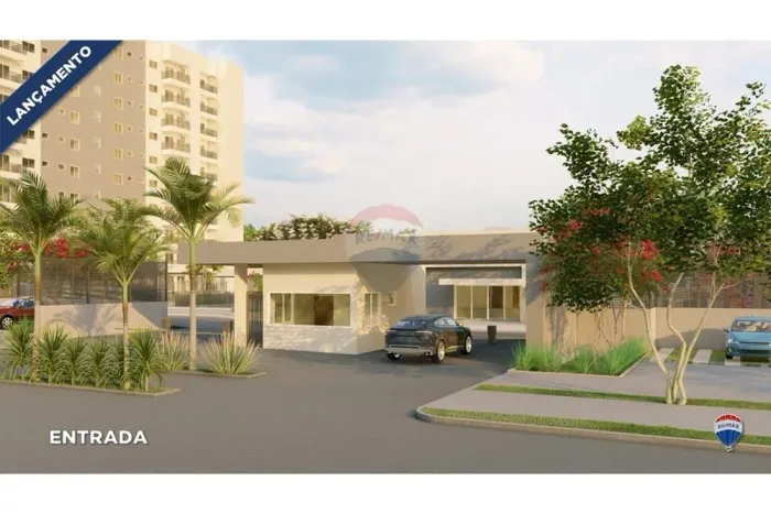 LANÇAMENTO! Apartamento com 2 quartos sendo 1 suíte e sacada com Churrasqueira