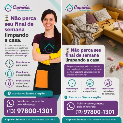 Limpeza Residencial e Comercial Capricho Serviços