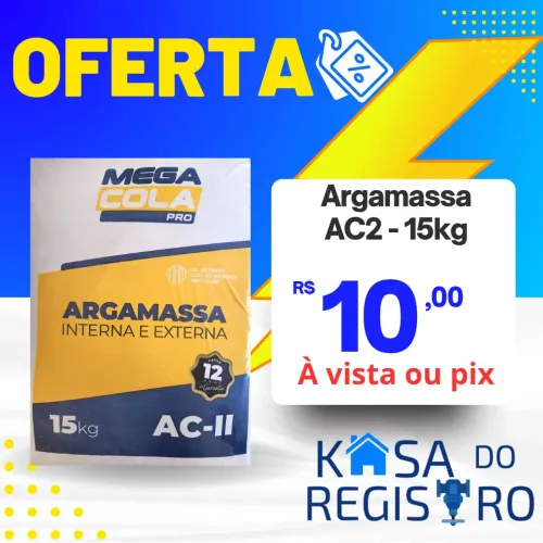 Argamassa AC 2 MEGA COLA 15KG