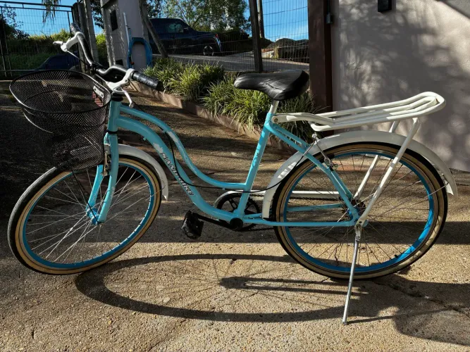 Bicicleta Retrô Feminina .