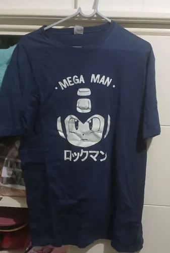 Camiseta Oficial Mega Man GG (Rockman) - Importada UK