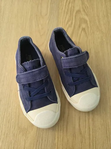 tênis polo ralph lauren azul 23/24
