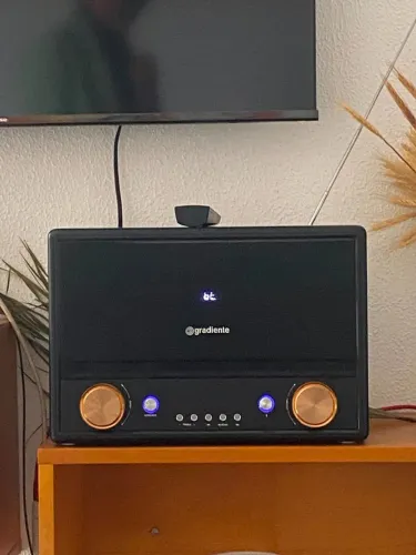Som Gradiente Nostalgie 1000wats RMS Bluetooth