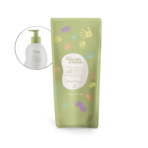 Refil Hidratante Mamãe e bebê 200ml cada