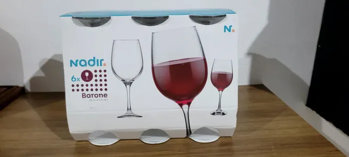 Kit com 6 Tarças 490ml Nadir