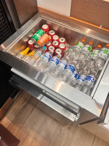 Geladeira inox