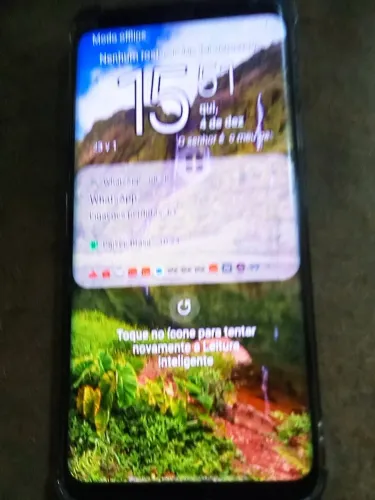 Smartphone samsung S 9 plus em perfeito estado com 6 gb de ram e 128 gbr