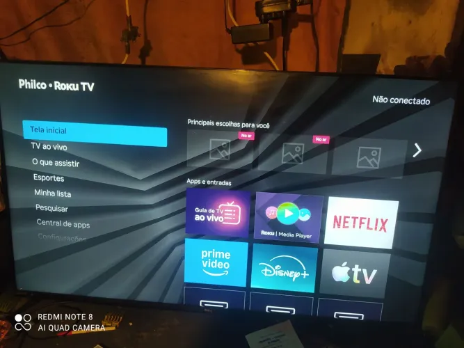 tv Smart Philco roku 50 polegadas