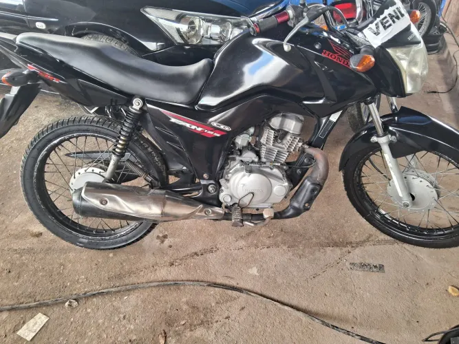 Vendo fan 125 2014 valor 7.500
