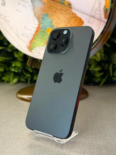 iPhone 16 Pro Max 256GB - 100% de Bateria - Garantia Apple ativa - Até 18x