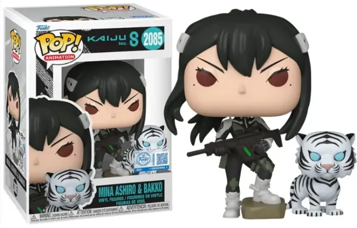Funko Pop - Mina Ashiro & Bakko Exclusivo - Kaiju No. 8 (2085)