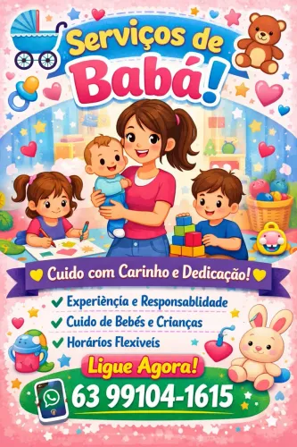 Serviços de babá