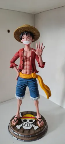 Monkey D. Luffy impressão 3D