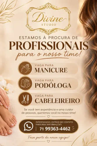 Vagas Salão de beleza