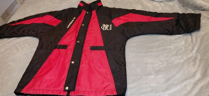 Casaco/parka Flamengo anos 90. Tamanho M