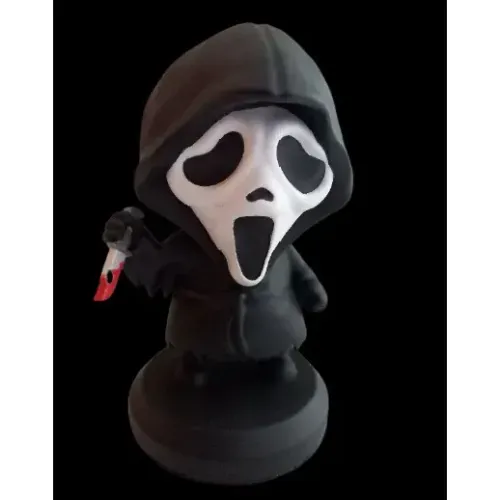 Boneco Panico Ghostface scream- Funko de terror plakit Colecionaveis