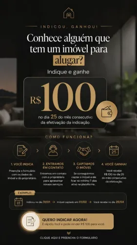 GANHE DINHEIRO ANUNCIANDO SEU IMÓVEL OU INDICANDO ALGUÉM!
