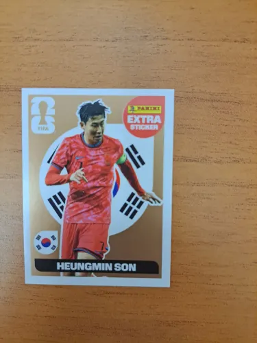 FIGURINHA EXTRA STICKER LEGEND - HEUNMING SON - BRONZE - COPA DO MUNDO 2026