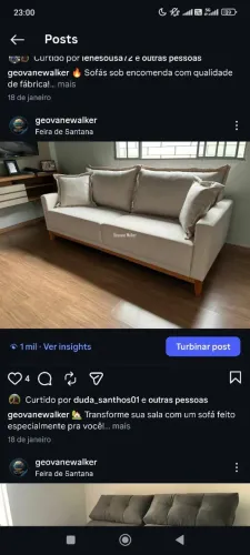 Sofá Retrátil Reclinável e Sob Medida Fabricação Própria Entrega Rápida