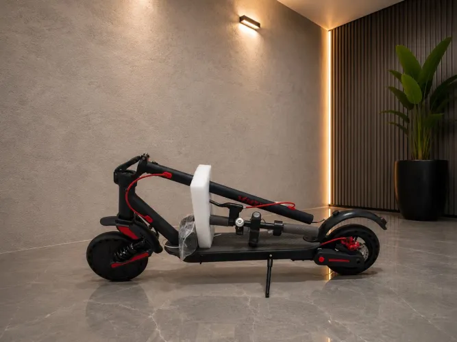 PATINETE ELÉTRICO ADULTO ATÉ 35KM/H COM AMORTECEDORES, APP BT, PAINEL LCD E FREIO A DISCO 