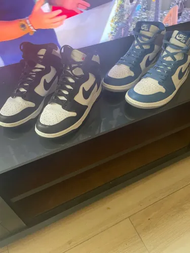 Nike Air Jordan 1 + Nike Dunk High Panda