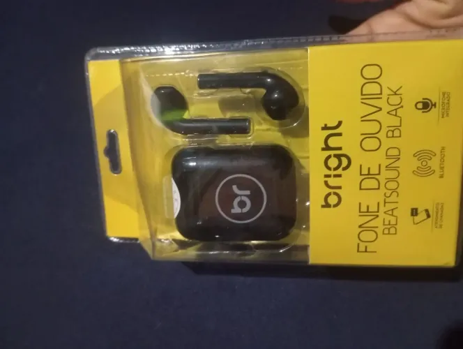 Fone bright beatsound Black (original) com nota fiscal ?