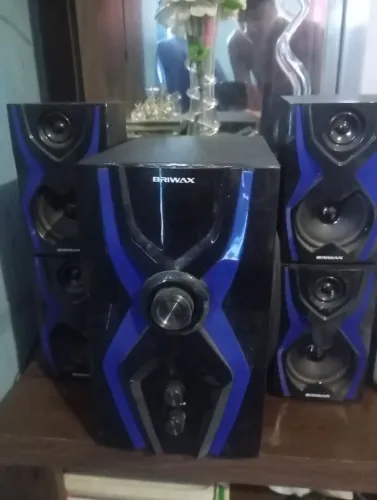 Caixa de Som Home Theater Briwax - Som Potente