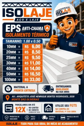 EPS ISOLAMENTO TÉRMICO