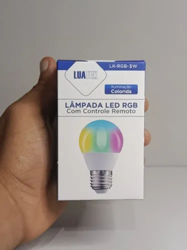 Lâmpada RGB com Controle - Oferta!