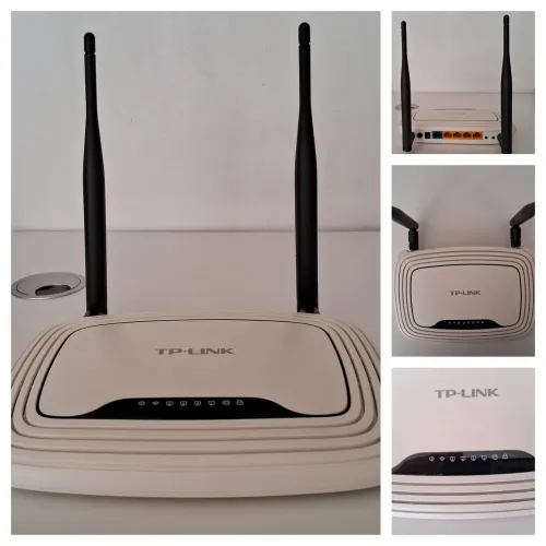 Roteador / Repetidor TP-Link  TL-WR841ND(BR) ver 9.1 300Mbps Antenas Removíveis