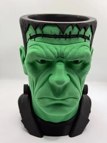 Cabeça Frankenstein Halloween 