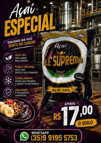 Barra Premium de açaí especial 
