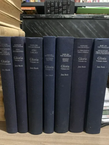 Coleção Glória 7 volumes Hans Urs Von Balthasar