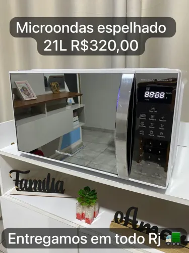 Microondas espelhado