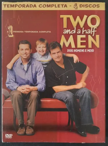 Box DVD Dois Homens e Meio primeira temporada