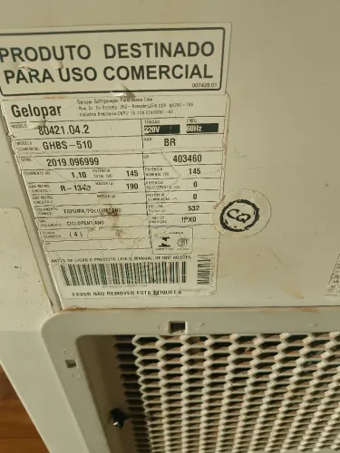 Freezer gelopar