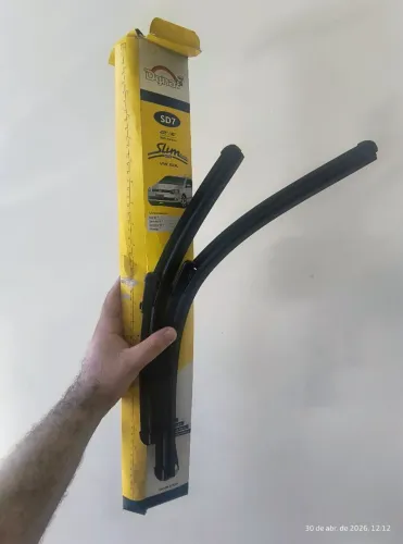 Par de Palhetas Dyna Slim Blade SD7 - VW Gol / Voyage / Saveiro (Novo e Original)