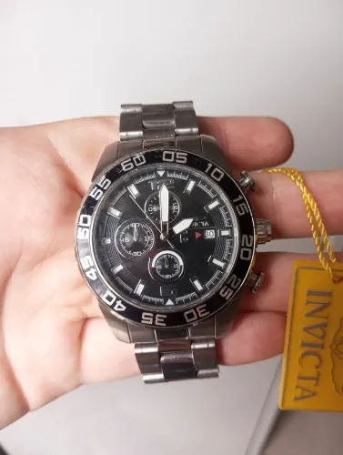 Vendo ou Troco! Relógio Invicta Specialty Cronógrafo com Caixa e Elos Extras