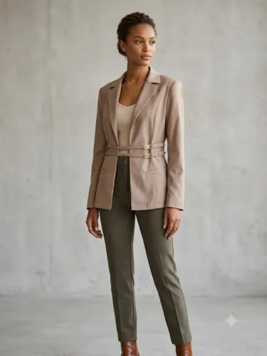 Blazer Feminino Shein Novo - Tamanho G (Modelagem Ampla)