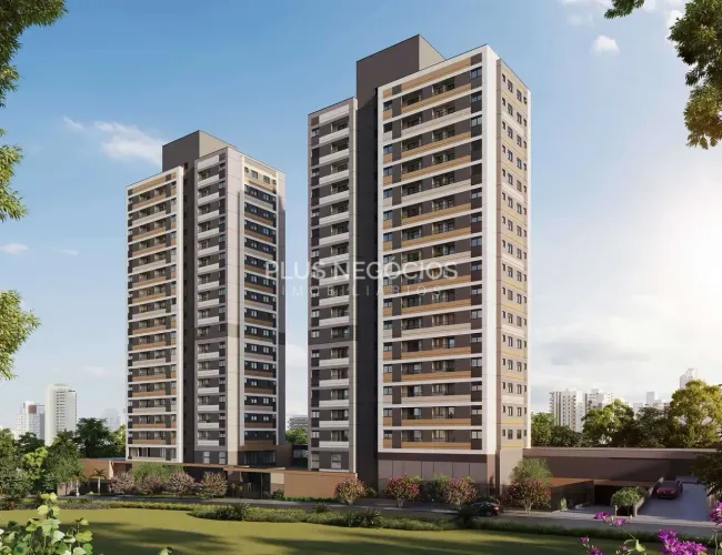 HUB Campolim: Studio 45m² com Vaga e Depósito Entrega 2028