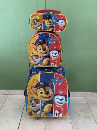 Kit mochila de carrinho da patrulha canina