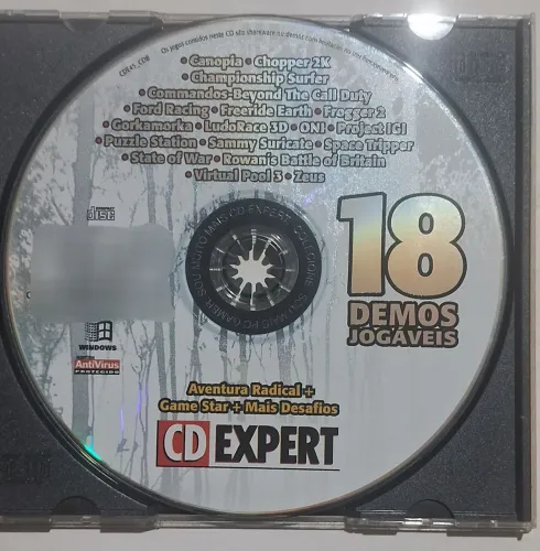 CD Expert 18 Demos Jogáveis