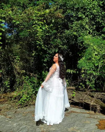 Vestido de noiva ou debutante