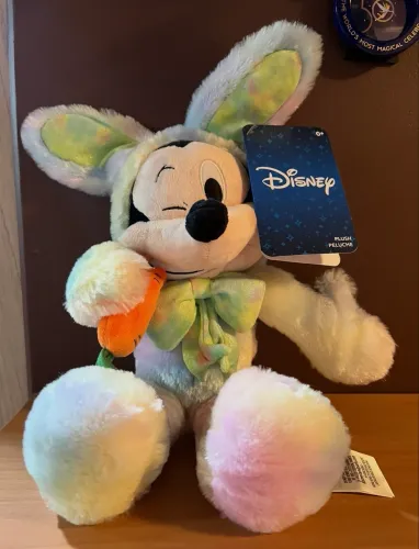 Pelúcia Mickey de Páscoa oficial Disney 