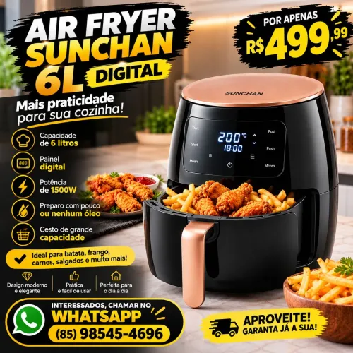 Air Flyer de 6 L preço baixo