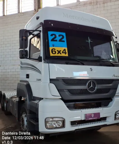 Mercedes-Benz Axor 2644 S/36 6X4E5 2022/2022 Vamos Seminovos Goiania