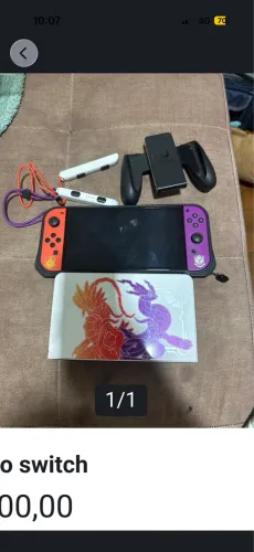 Nintendo switch edição especial Pokémon
