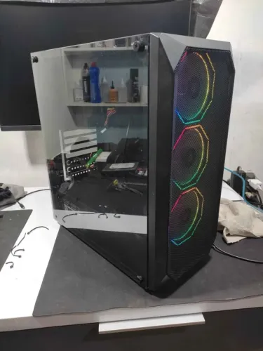 Gabinete gamer, fonte 400w 80plus, SSD Kingston 120gb, 3 coolers (Aceito propostas)