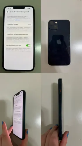 Iphone 13 128GB (saúde da bateria de 86%)